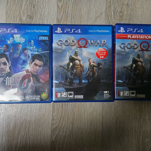 PS4 게임 타이틀 용과같이0, 갓오브워