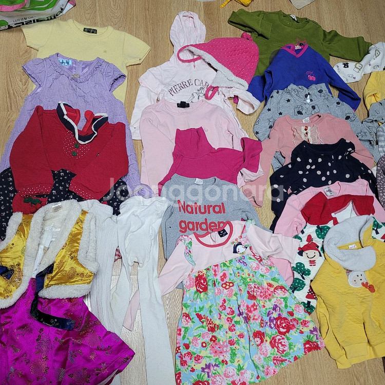 여아옷, 여아패딩, 여아내의, 여아원피스 100사이즈--0