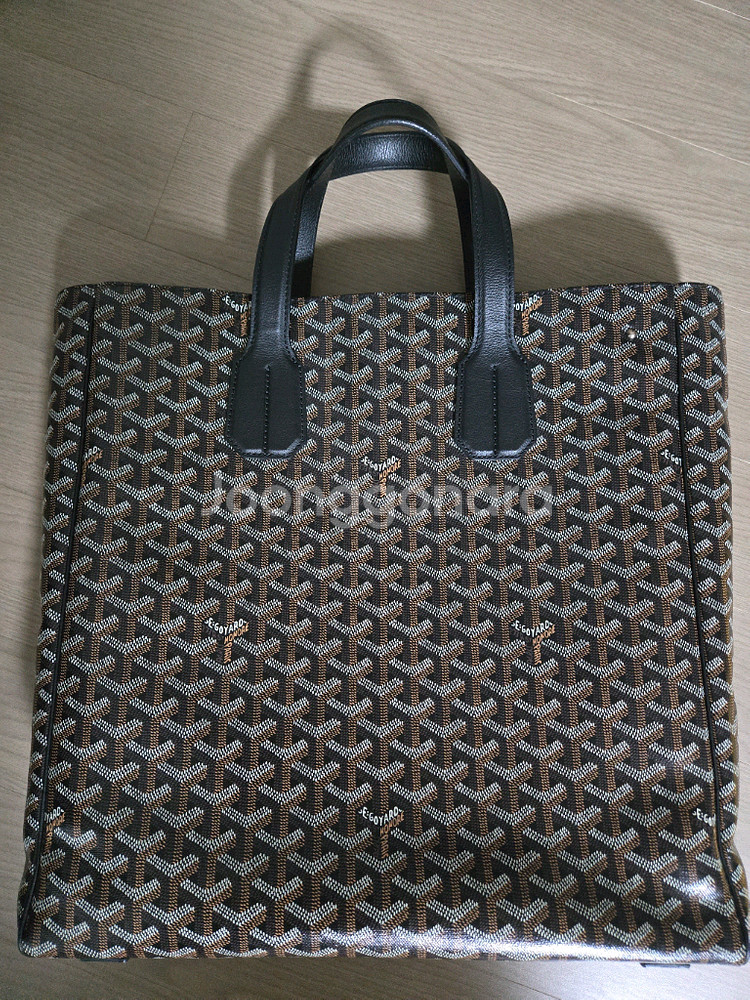 고야드 볼테르 블랙 토트백 판매합니다--0