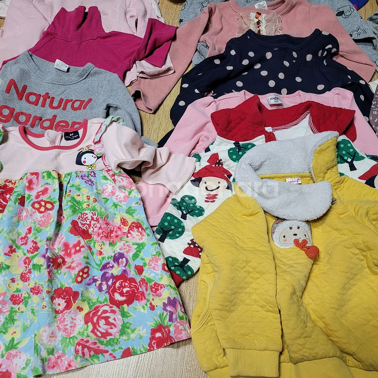 여아옷, 여아패딩, 여아내의, 여아원피스 100사이즈--7