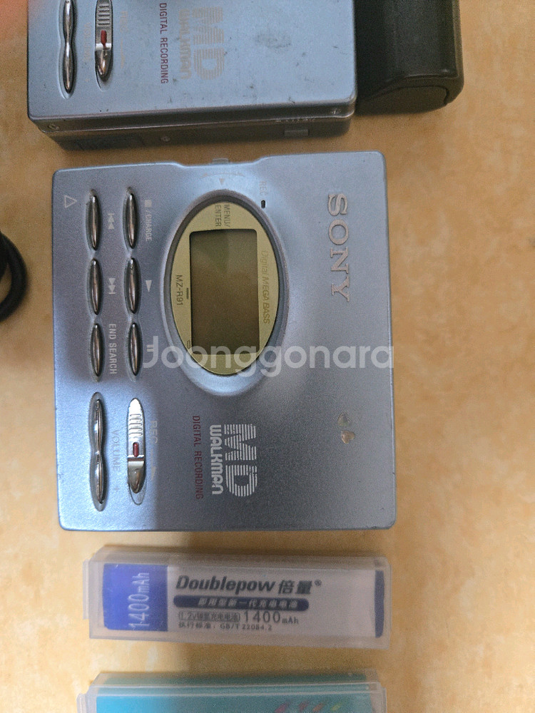 소니 md 플레이어 2개 팝니다.--2