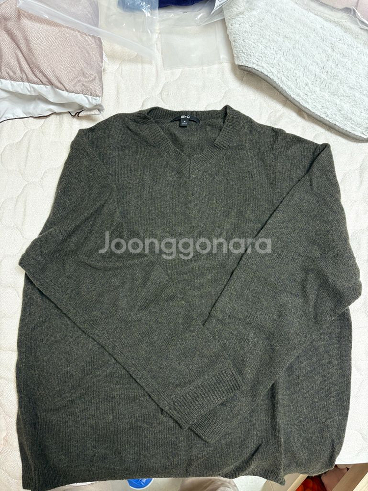 유니클로 캐시미어100 니트--2