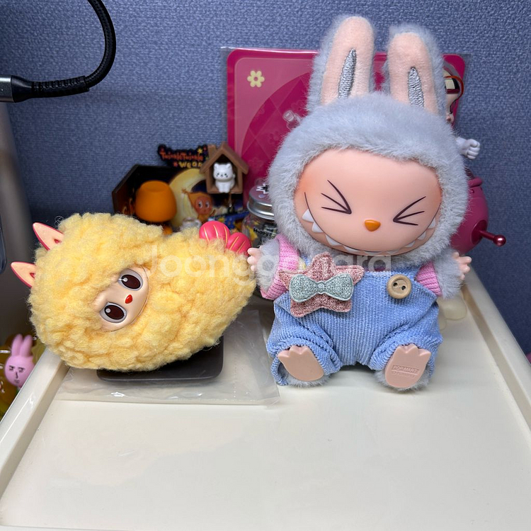 일괄할인 정품 라부부 인형키링 새우피규어--0