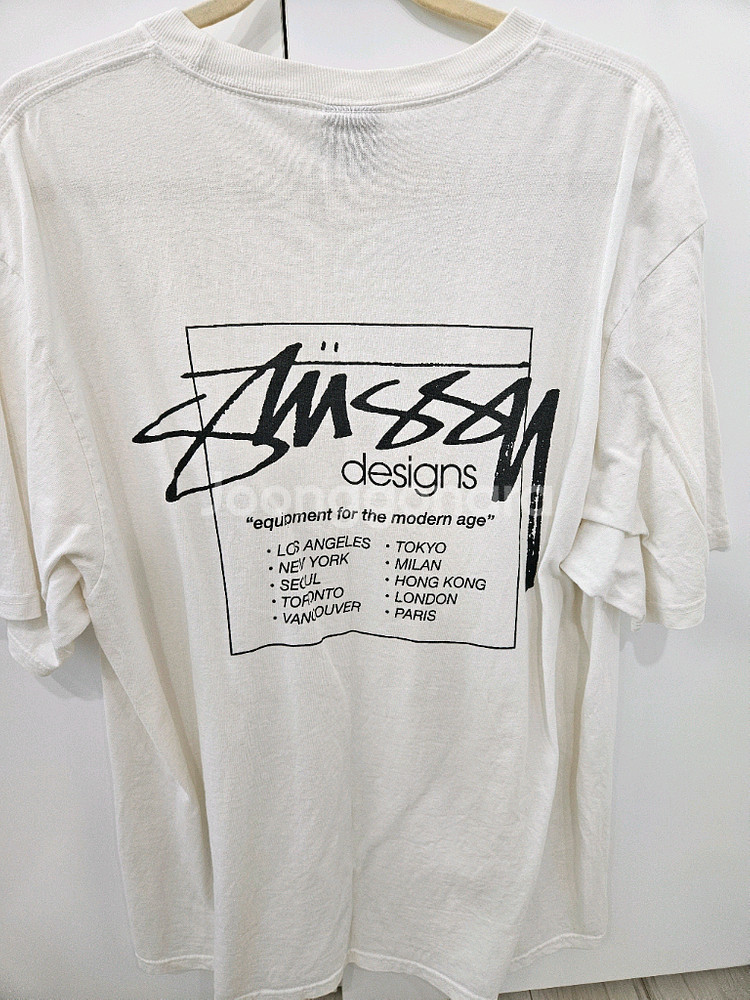 스투시 모던 에이지 반팔 티셔츠(L사이즈)--2