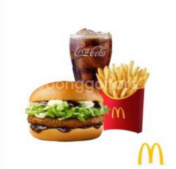 맥도날드 불고기 버거 세트 교환권 기프티콘--0