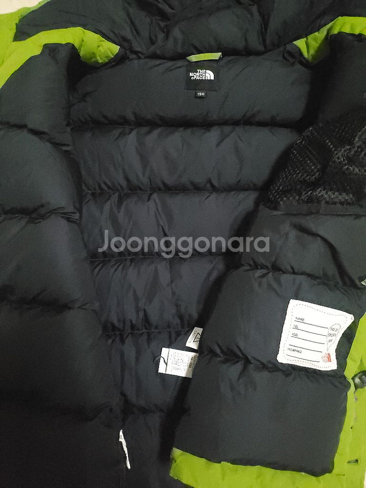 노스페이스 구스패딩 130호--3