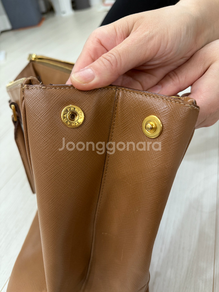 프라다 사피아노 토트백--6