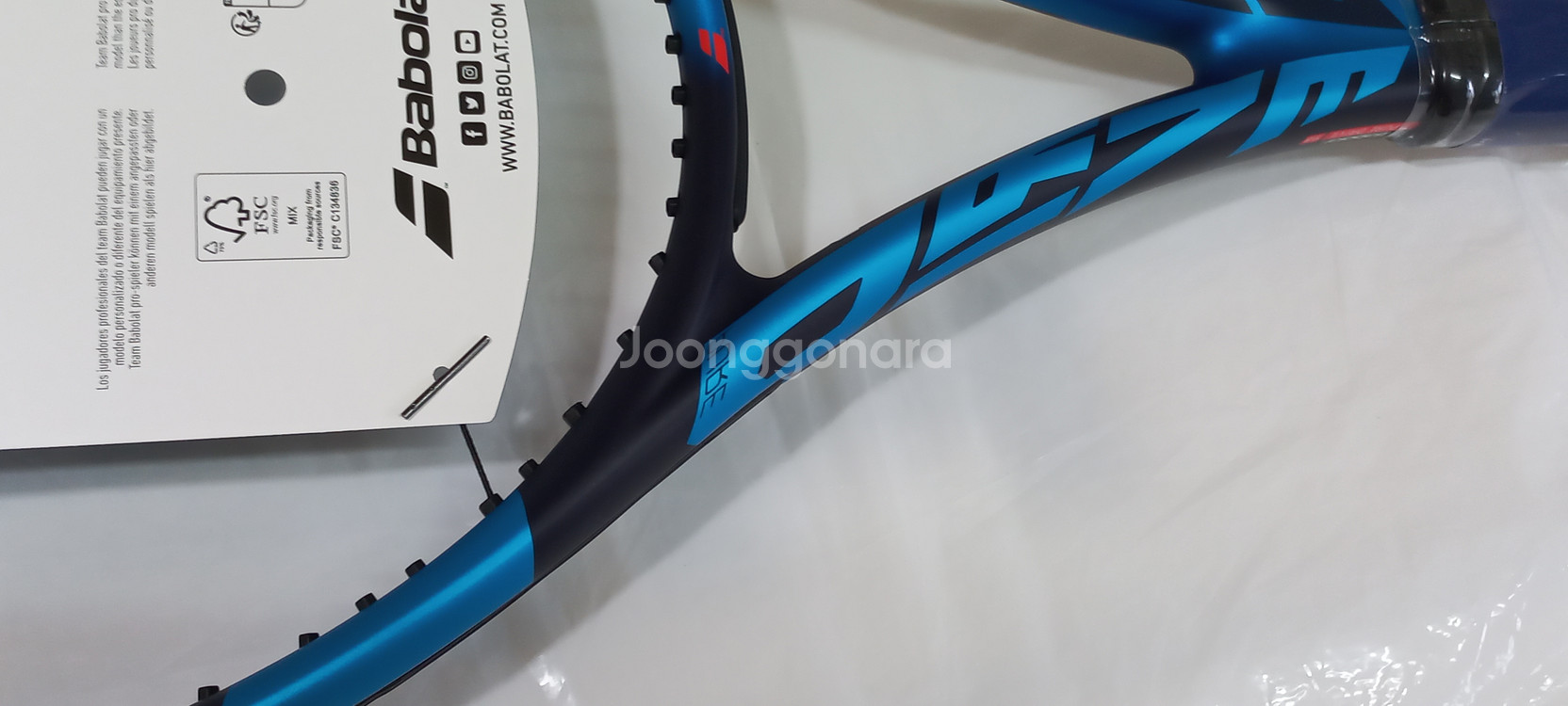 테니스라켓 바볼랏 퓨어드라이브 98 (305g/21년)--7