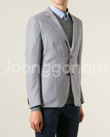 루나에비뉴7 지제냐 하운드투스 네이비 자켓 블레이져--7