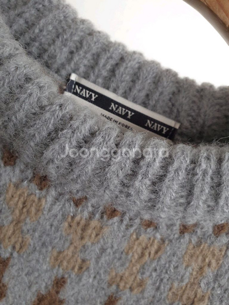 노르딕 니트 새상품--2