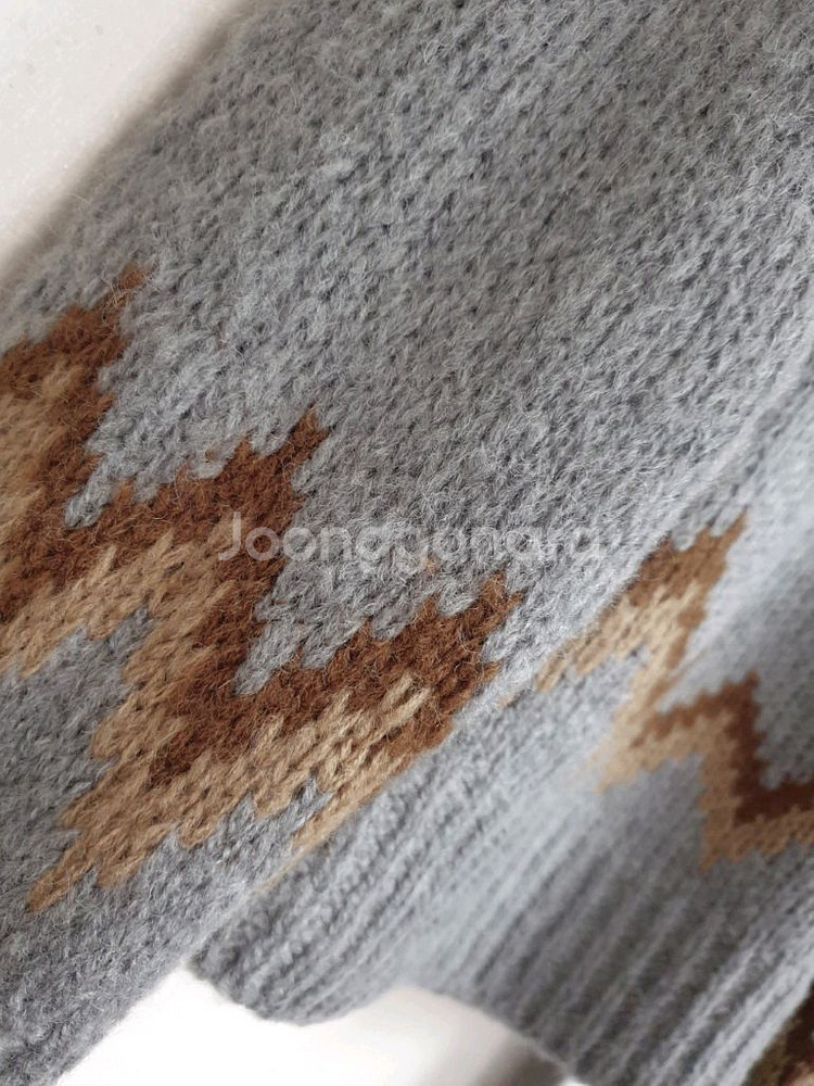 노르딕 니트 새상품--8