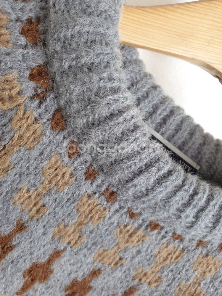 노르딕 니트 새상품--7