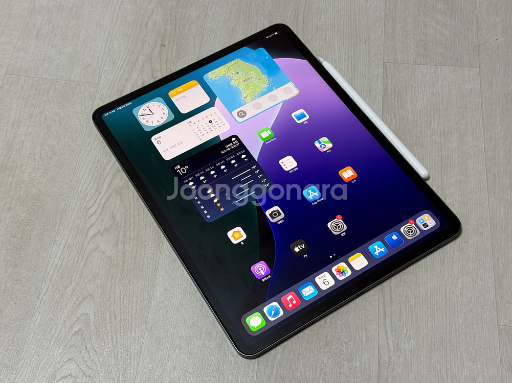 (배터리91 펜슬포함) 아이패드 프로 12.9 4세대 128g wifi--0