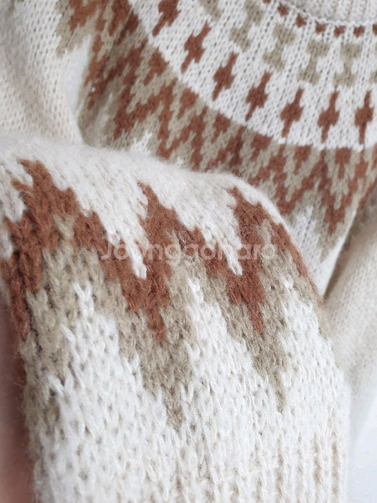 노르딕 니트 새상품--3