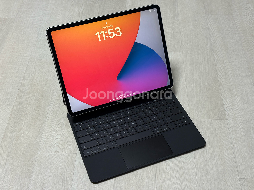 (배터리95 키보드) 아이패드 프로 12.9 3세대 256g wifi--0