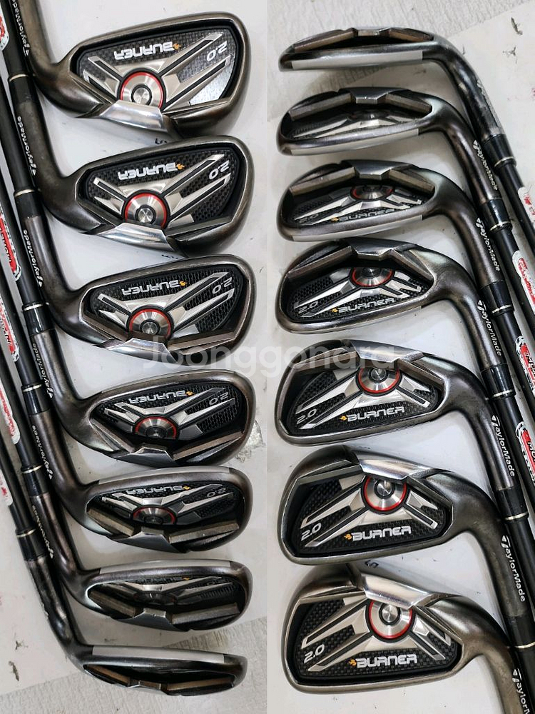 36만 테일러메이드 아이언 등 남성용 중고골프채 풀세트--4