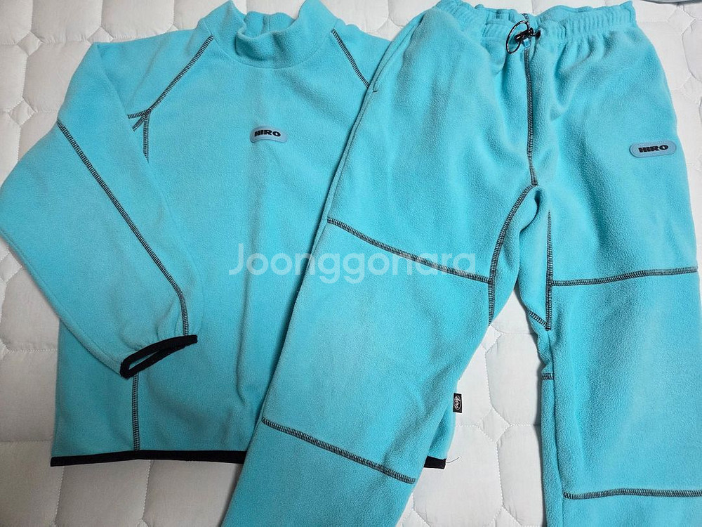 히로 작년 플리스셋업 140사이즈--0