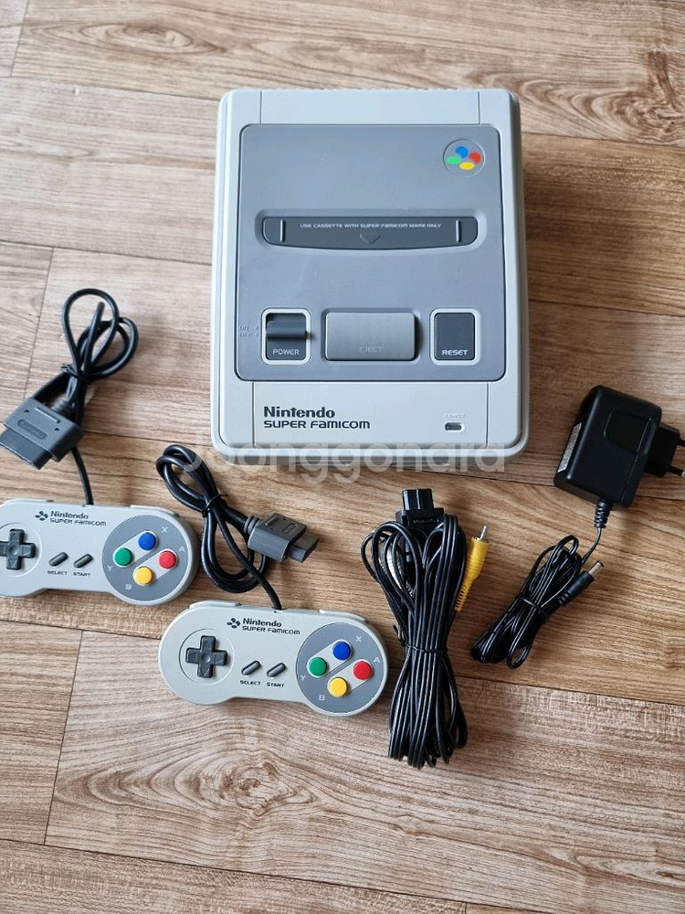 닌텐도 슈퍼패미컴 2인세트--0
