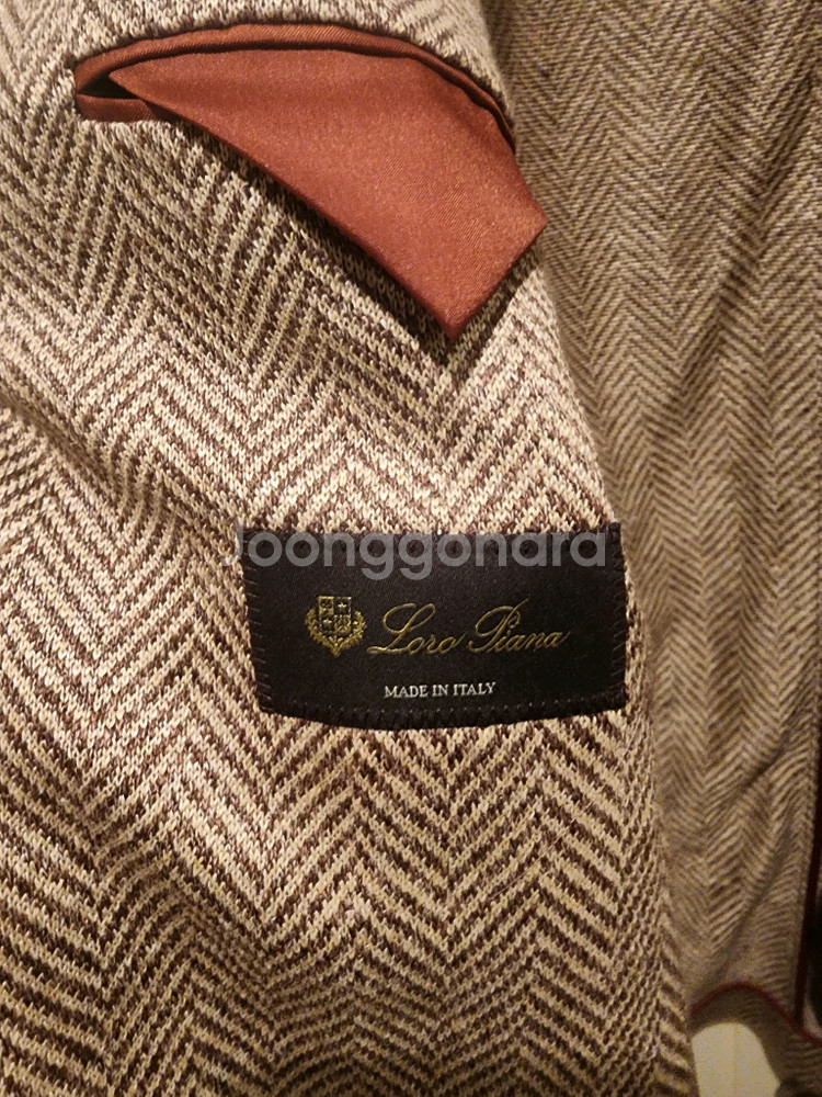 로로피아나 헤링본 자켓--1