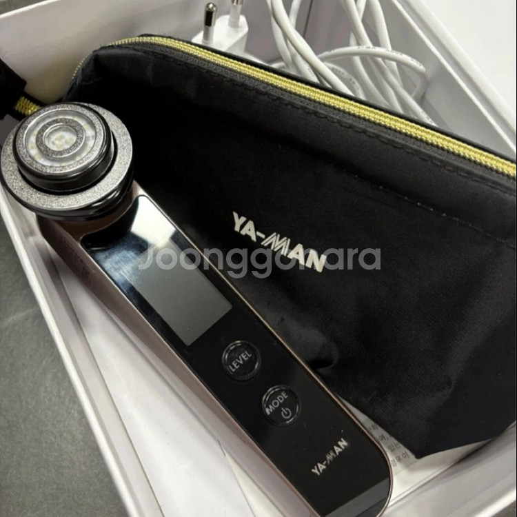 야만 포토플러스 고주파 ems 쿨링 갈바닉 리프팅 홈케어기기--0