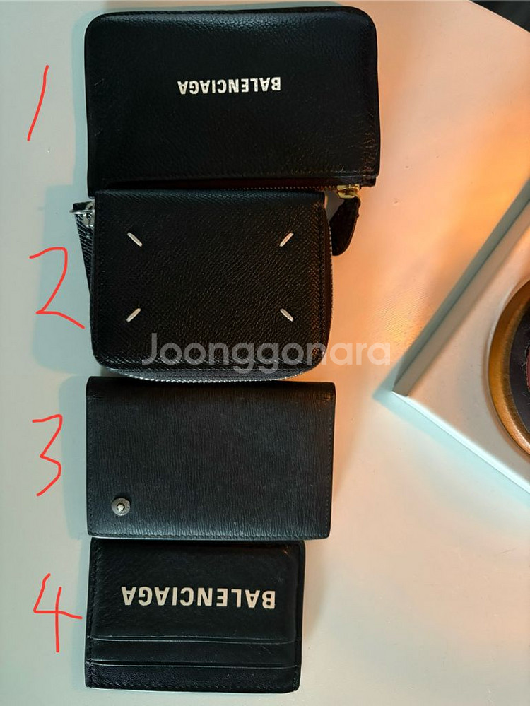 발렌시아가, 마르지엘라, 몽블랑 지갑--0