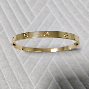 18k까르띠에 러브 팔찌 21호