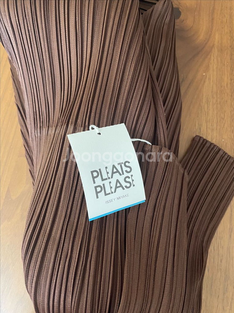 플리츠 플리즈 11월 먼슬리원피스 브라운3사이즈--2