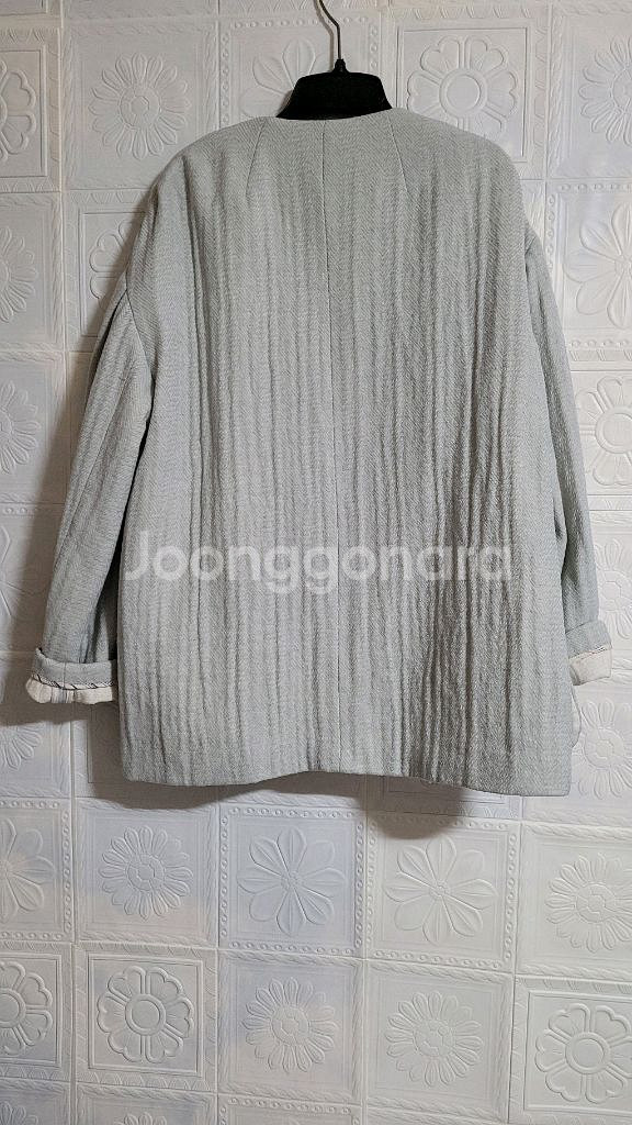 (새옷)지컷 벨티드 자켓--7