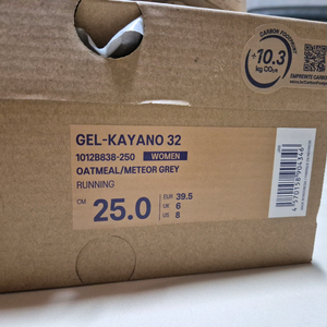 아식스 젤카야노 32우먼 250mm