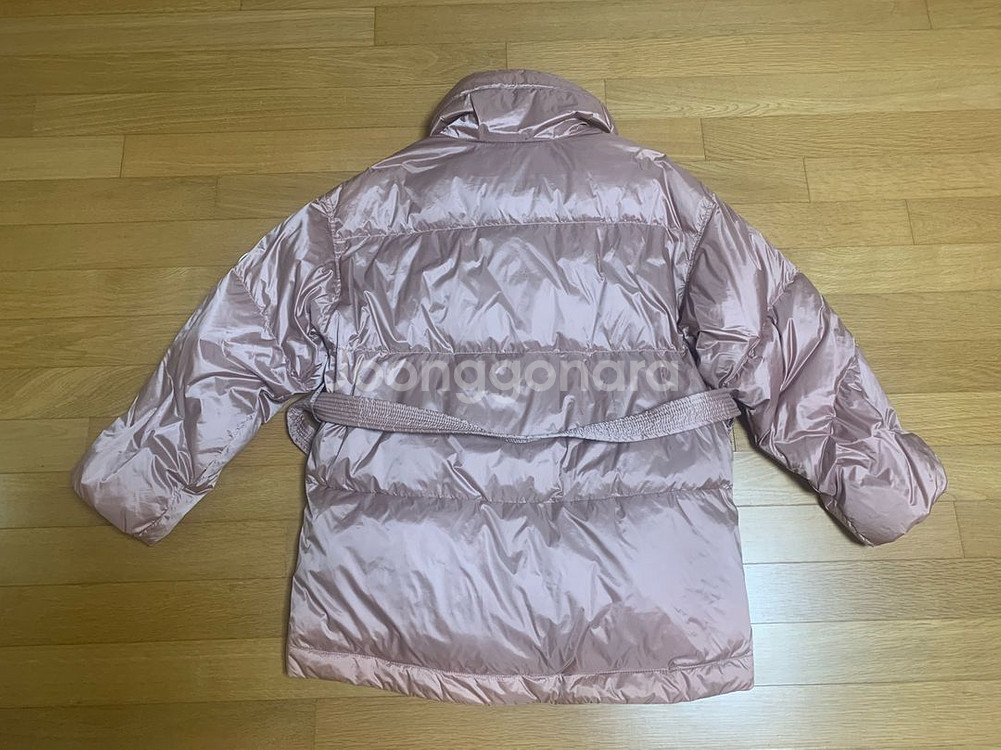 유광 핑크 오리털패딩--7