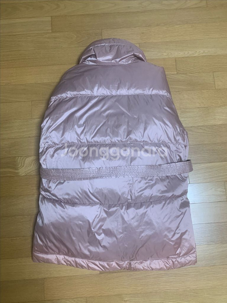 유광 핑크 오리털패딩--6