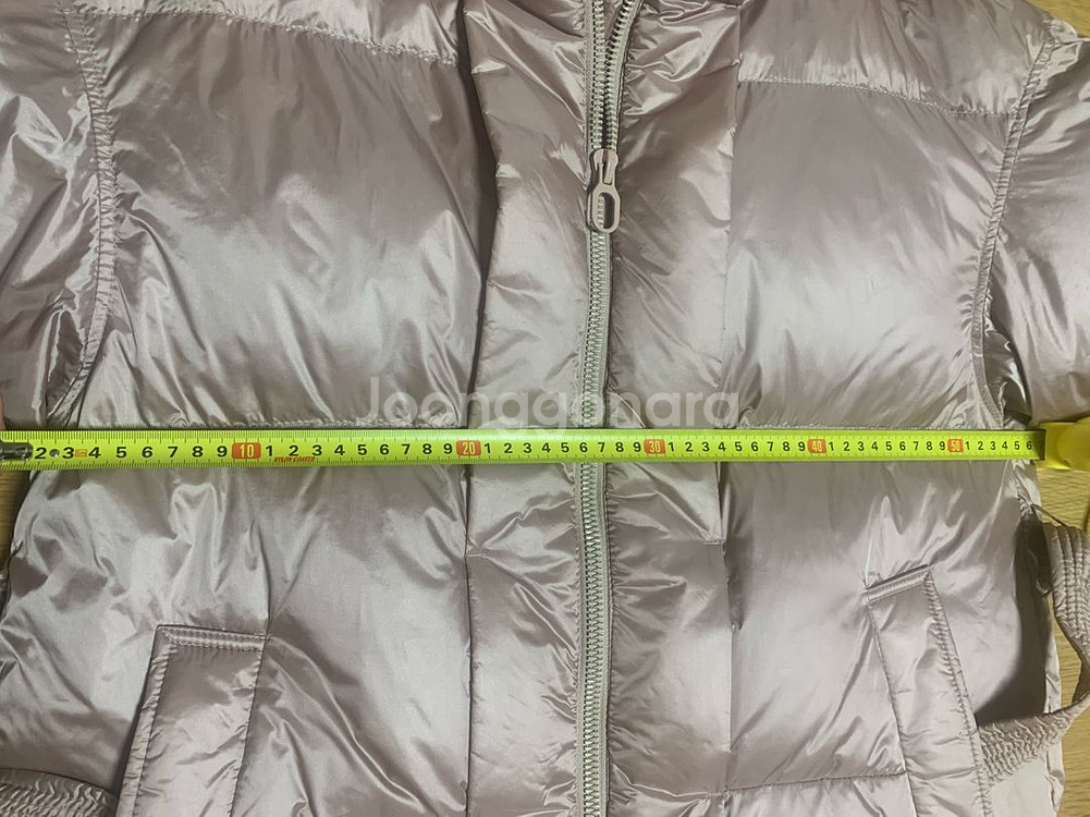 유광 핑크 오리털패딩--8