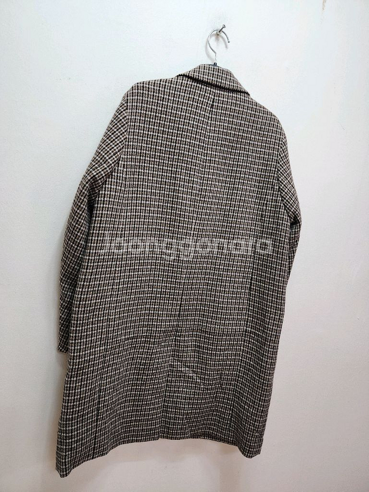 써스데이아일랜드 자수 체크코트--1