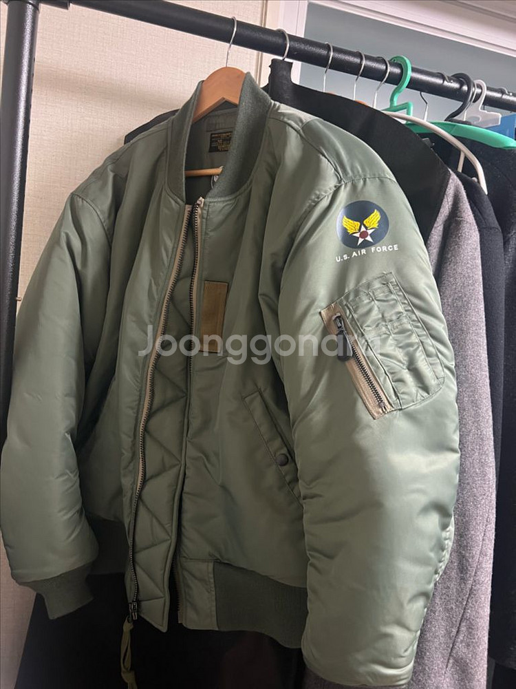 브론슨 MA-1 패딩 점퍼 XXL--0