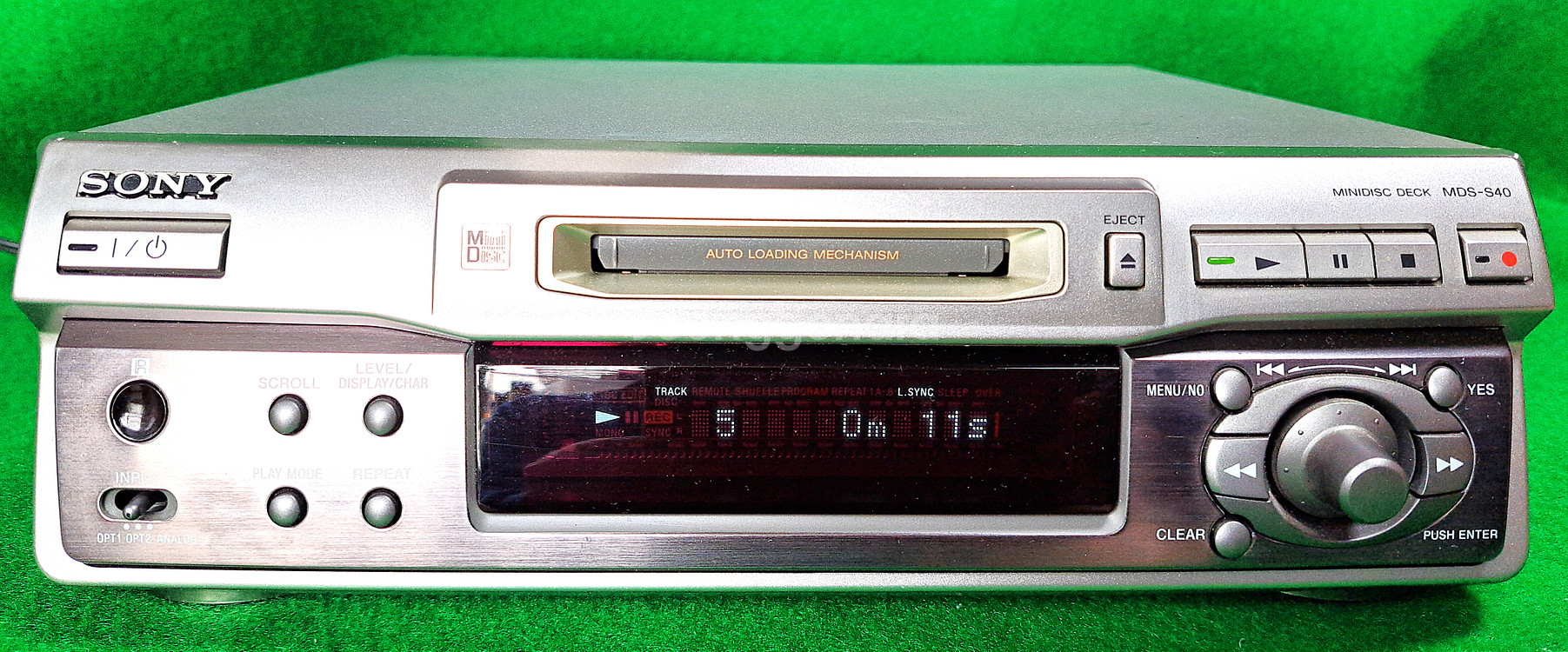 소니 중급 MD 데크 판매 (SONY MDS-S40)--0