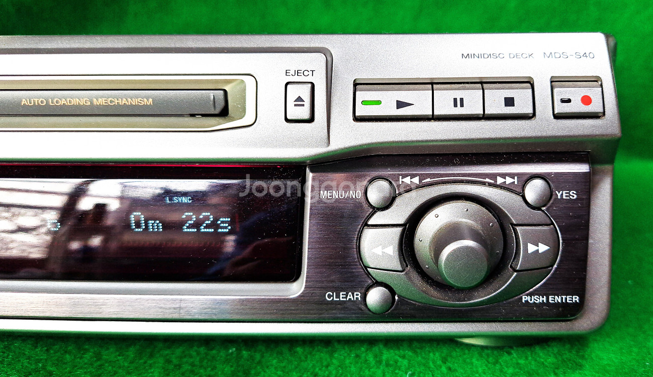 소니 중급 MD 데크 판매 (SONY MDS-S40)--2