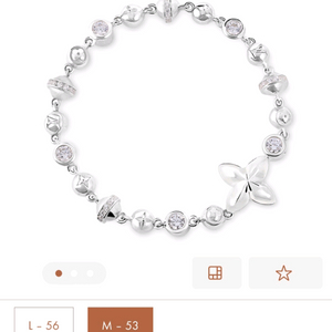 (새상품) 루이비통 Lv 글로브 팔찌