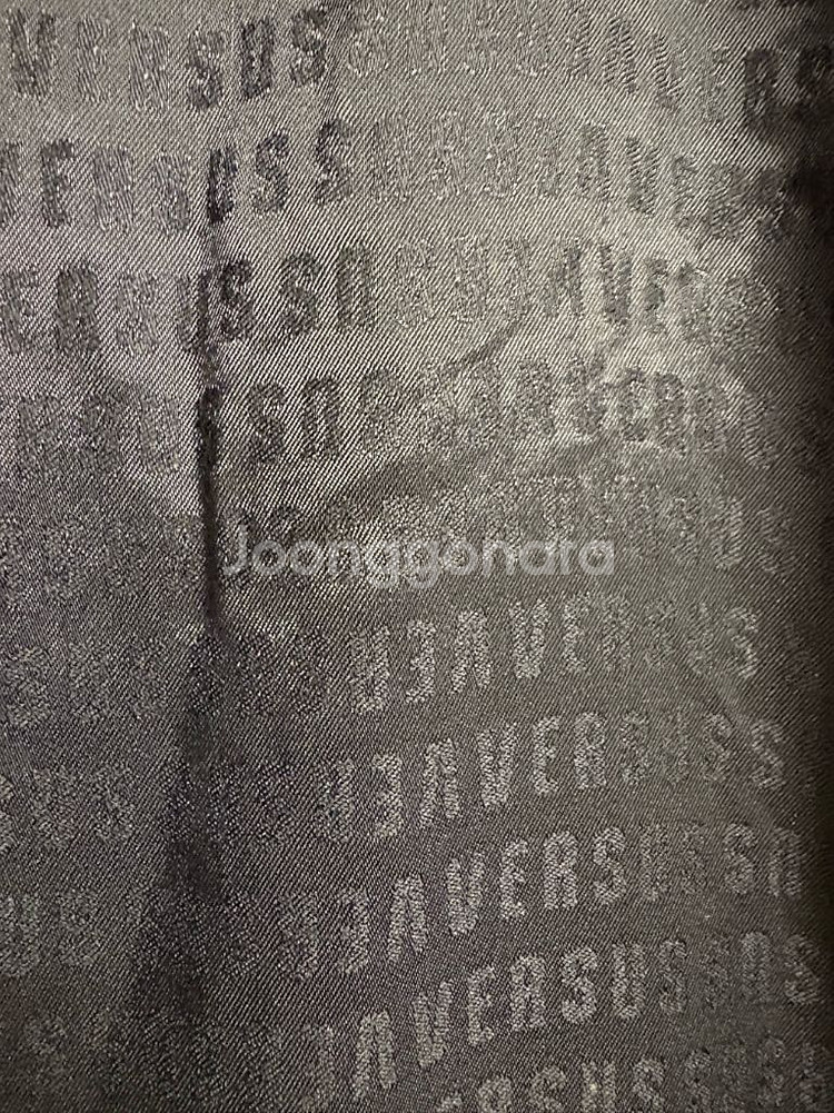 베르사체 블랙 롱 코트(정품)--8