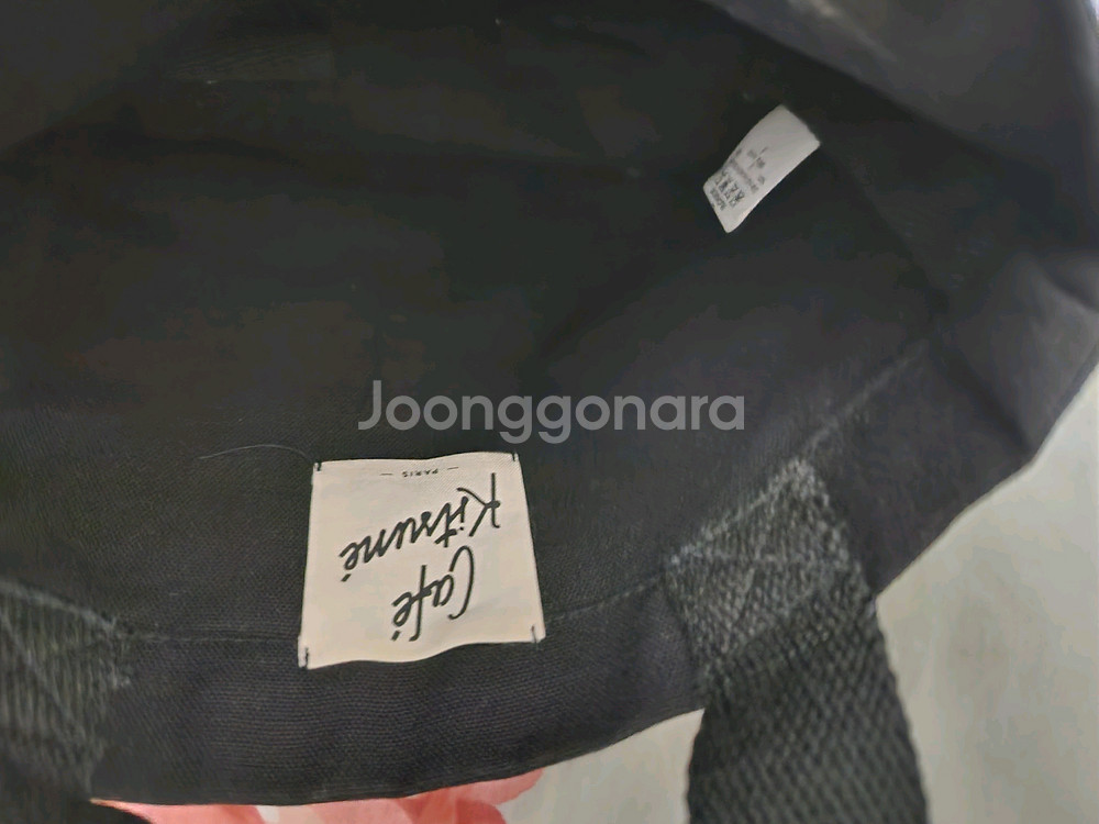 메종키츠네 미니 토트백--3