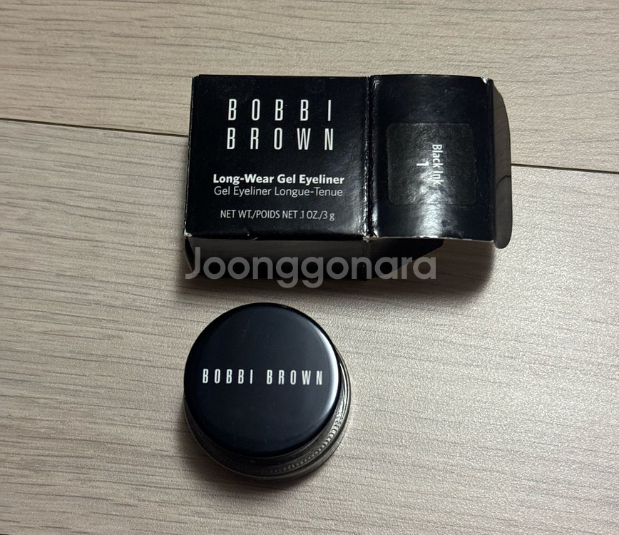 바비브라운 롱웨어 젤 아이라이너 잉크 블랙 새상품--0