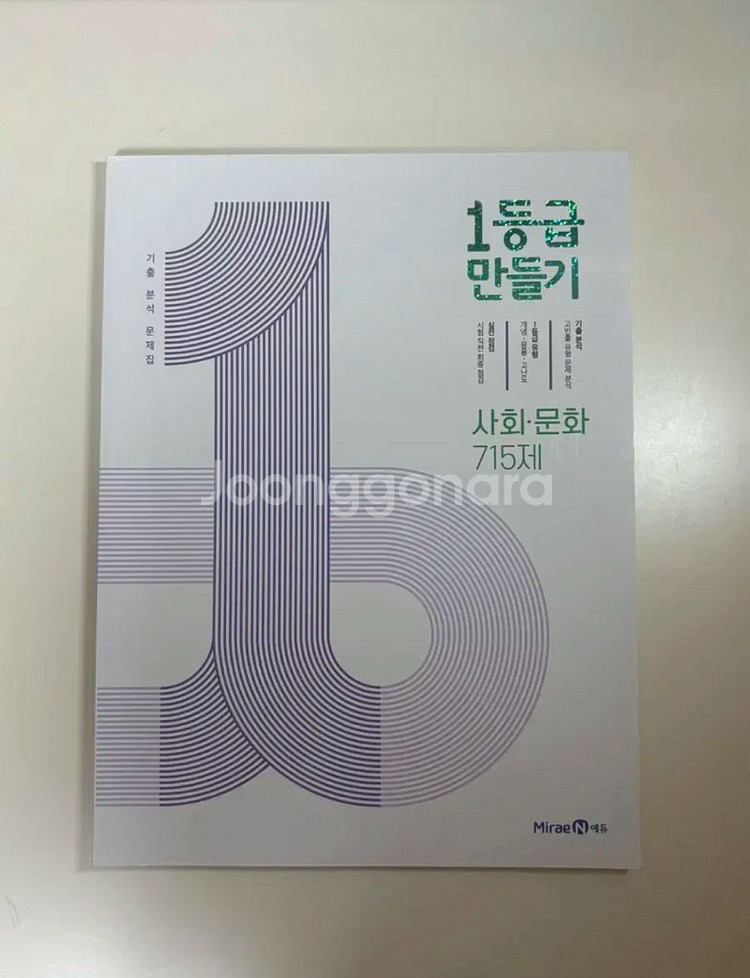 1등급 만들기(사회문화)--0