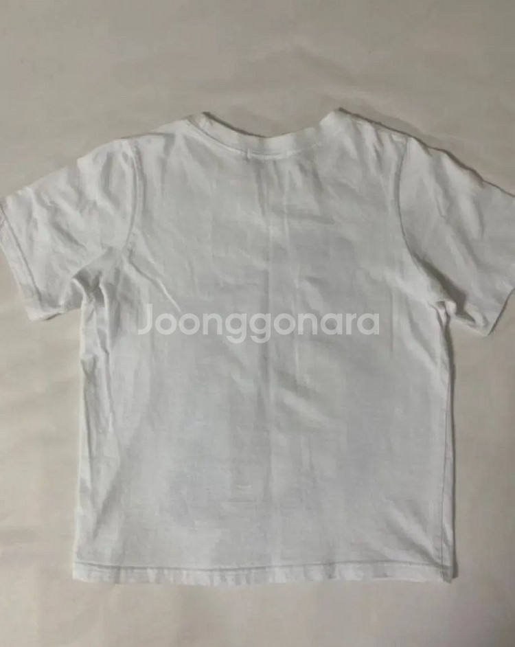 크롭 여성 프린팅 반팔--2