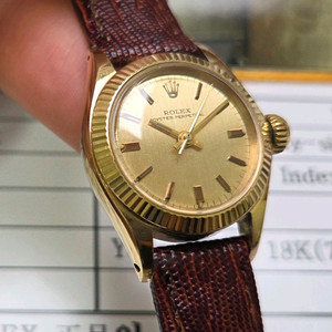 롤렉스 오이스터 퍼페츄얼 6619 18k올금통 샴골판