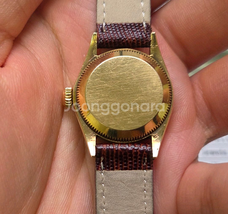 롤렉스 오이스터 퍼페츄얼 6619 18k올금통 샴골판--6