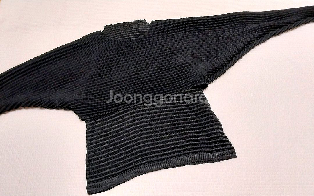 이세이미야케 울져지 긴팔,플리츠탑--0