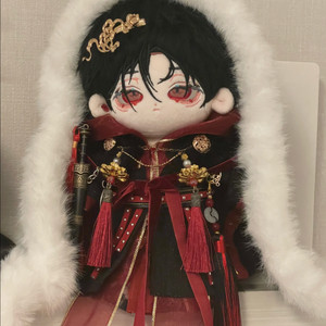 무속성 뼈깅 슈진 + 추동 20cm 솜인형옷 음기 미남솜 퇴폐 고전 희귀