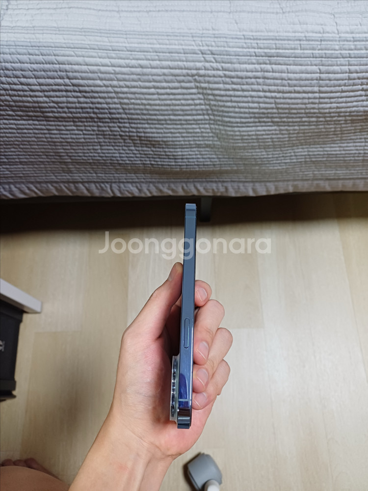 아이폰 13프로 시에라블루 512GB (배터리100)--4