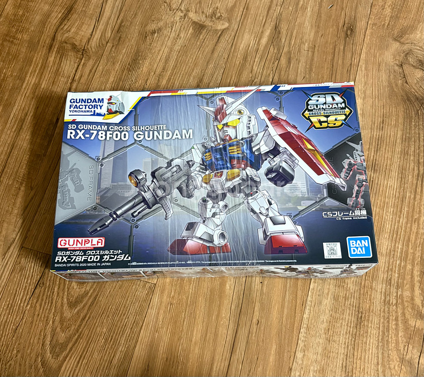 요코하마 퍼스트 sdcs RX-78F00 건담 프라모델 미개봉--0