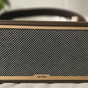 엠지텍 마제스티7 브라운 블루투스 스피커