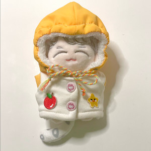 10cm 인형옷 키티 단추 모기옷장 페어리 후드 재킷 솜인형 옷장